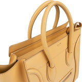 Céline Smooth Butter Calfskin Luggage Tote Handbag