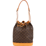Louis Vuitton Monogram Canvas Sac Noé Grande Shoulder Bag