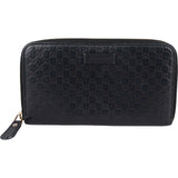 Gucci Microguccissima Leather Zip Around Wallet