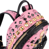 MCM Monogram Visetos Stark Mini Studded Backpack