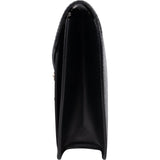 Louis Vuitton Noir Epi Leather Sellier Dragonne Pochette Clutch