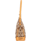 Coach Signature Monogram Pochette Handbag