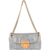 Prada Vitello Antic Leather Flap Crossbody Bag