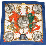 Hermès Napoleon Silk Carre 90 Scarf Tuch