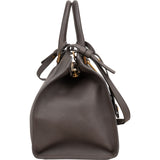 Yves Saint Laurent Grey Leather Cabas Chyc Handbag