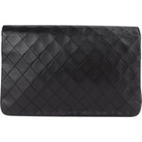 Chanel Quilted Lambskin 24K Gold Single Flap Shoulder Bag