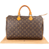 Louis Vuitton Monogram Canvas Speedy 35 Handbag