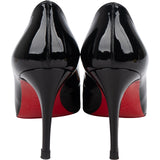 Christian Louboutin Simple Classic Black Patent Leather Pumps (37,5)