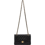 Chanel Quilted Lambskin Small Double Flap Shoulder Bag