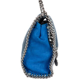 Stella McCartney Tricolor Shaggy Falabella Fold Over Flap Crossbody Bag