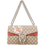 Gucci Monogram GG Supreme Floral Print Dionysus Shoulder Bag