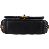 Chanel Quilted Lambskin Mini Rectangular Single Flap Crossbody Bag