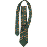 Hermès Snail Pattern Silk Tie Krawatte