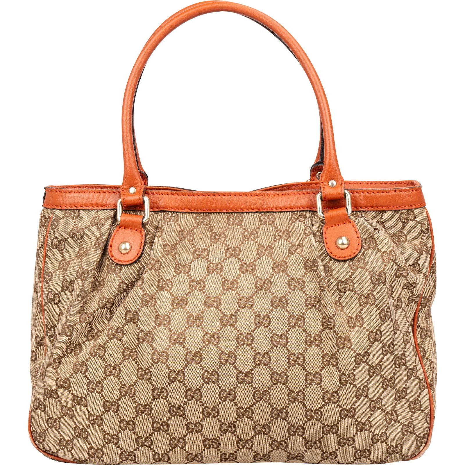 Gucci Monogram GG Sukey Handbag - vintageandkickz