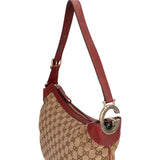Gucci Monogram GG Canvas Hobo Shoulder Bag