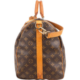 Louis Vuitton Monogram Canvas Keepall 50 Bandoulière Travel Bag