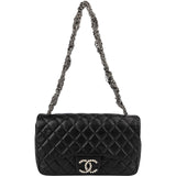 Chanel Quilted Lambskin Westminster Pearl Single Flap Crossbody Bag