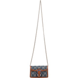Gucci Monogram Denim GG Dionysus Super Mini Crossbody Bag