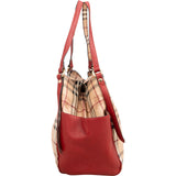 Burberry Smoked Check Canterbury Hobo Shoulder Bag