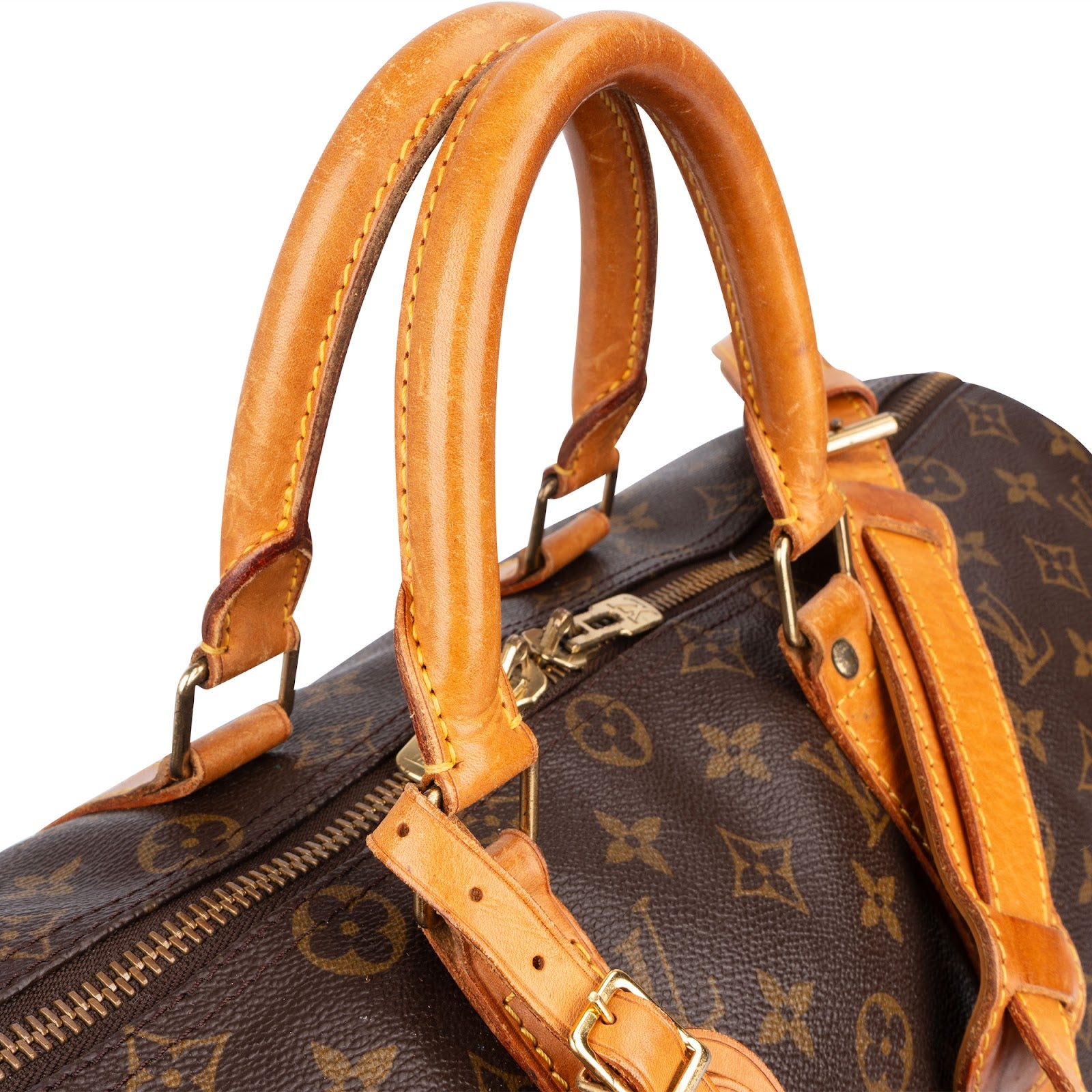 Louis Vuitton Monogram Canvas Keepall 45 Bandoulière Travel Bag - vintageandkickz