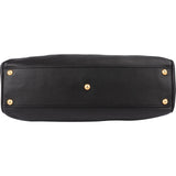 Fendi Black Calfskin Peekaboo Handbag