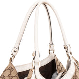 Gucci Monogram GG Canvas Abbey D-Ring Hobo Shoulder Bag