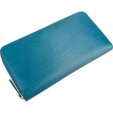 Louis Vuitton Blue Epi Leather Zippy Wallet