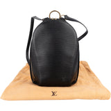 Louis Vuitton Noir Epi Leather Mabillon Backpack