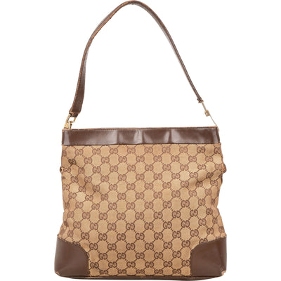 [🔄️B09 / F14] Gucci Monogram GG Canvas Shoulder Bag - vintageandkickz