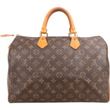 Louis Vuitton Monogram Canvas Speedy 35 Handbag