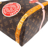 Louis Vuitton Monogram Limited Edition Summer Trunks Neverfull MM Shoulder Bag