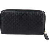 Gucci Microguccissima Leather Zip Around Wallet