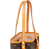 Louis Vuitton Monogram Canvas Bucket PM Shoulder Bag