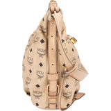 MCM Monogram Visetos Hobo Shoulder Crossbody Bag
