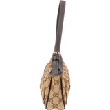 Gucci Monogram GG Canvas Lovely Heart Bit Pochette Handbag