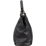 Fendi Black Leather Medium Peekaboo Handbag