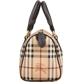 Burberry Haymarket Check Boston Handbag