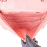 Chanel Quilted Soft Lambskin Palladium Jumbo Single Flap Crossbody Bag