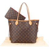 Louis Vuitton Monogram Canvas Neverfull MM Shoulder Bag