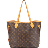 Louis Vuitton Monogram Canvas Neverfull MM Shoulder Bag