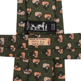 Hermès Navire Pattern Basket Silk Tie Krawatte