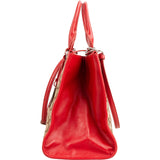 Coach Monogram Signature Canvas Turnlock Tote 26 Handbag