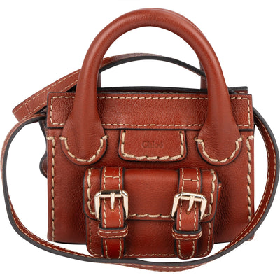 Chloé Leather Nano Edith Crossbody Handbag