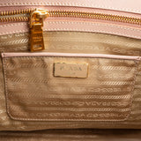 Prada Pink Saffiano Leather Galleria Tote Handbag