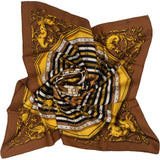 Hermès Dies et Hore Silk Carre 90 Tuch Scarf