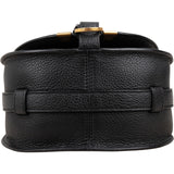 Chloé Grained Calfskin Marcie Small Saddle Crossbody Bag