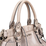 Miu Miu Vitello Lux City Handbag