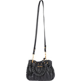 Miu Miu Quilted Leather Handbag - vintageandkickz
