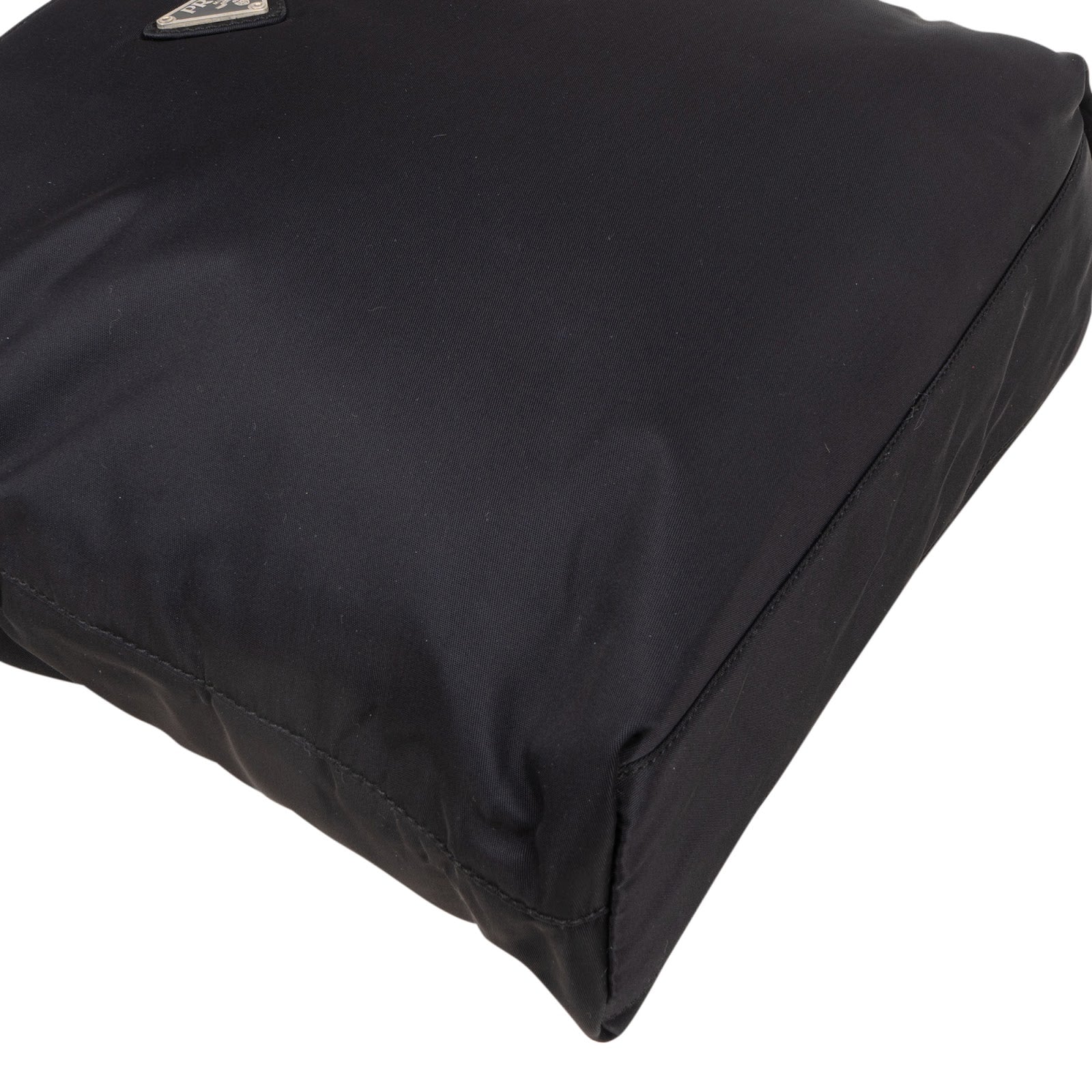 Prada Nylon Triangle Tote Shoulder Bag - vintageandkickz