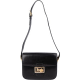 Celine Boxcalf Leather Horse Carriage Triomphe Shoulder Bag